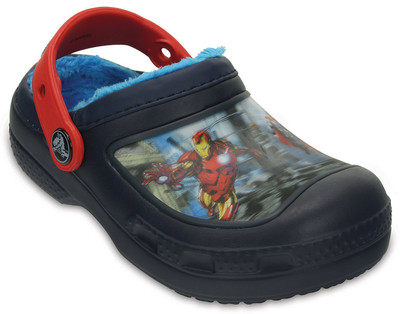 Crocs Boys Slip-on Clogs(Multicolor, Black