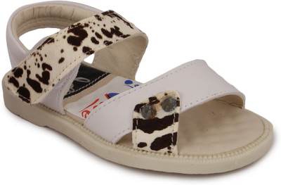 

N Five Boys & Girls Buckle Strappy Sandals(White