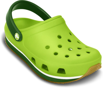 

Crocs Girls Slip-on Clogs(Green, Black