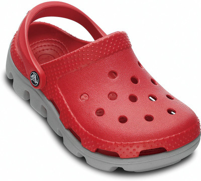 Crocs Girls Slip-on Clogs(Red, Black