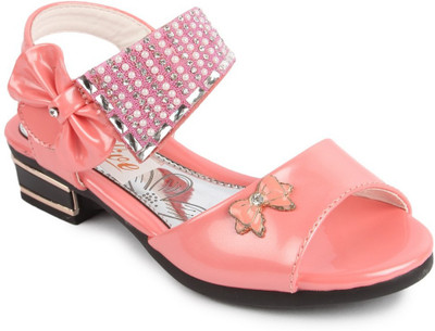 

N Five Girls Buckle Strappy Sandals(Pink