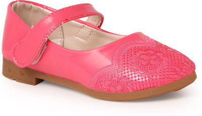 

N Five Girls Buckle Flats(Red