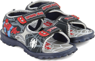 

Spiderman Boys Sling Back Sports Sandals(Grey, Grey/navy