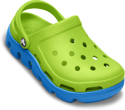 

Crocs Girls Slip-on Clogs(Green, Black