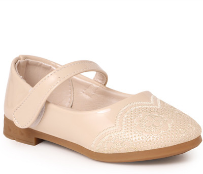 

N Five Girls Buckle Flats(Beige