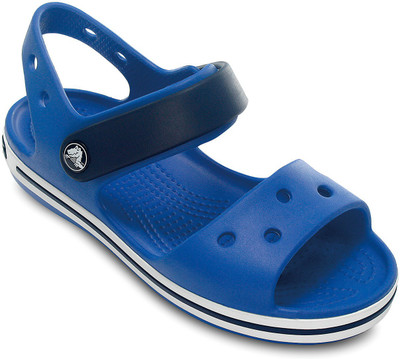 

Crocs Girls Slip-on Sports Sandals(Blue, Black