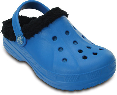 Crocs Boys Slip-on Clogs(Blue, Ocean/black