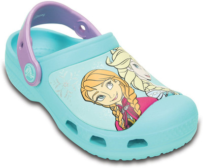 

Crocs Girls Slip-on Clogs(Blue, Pool
