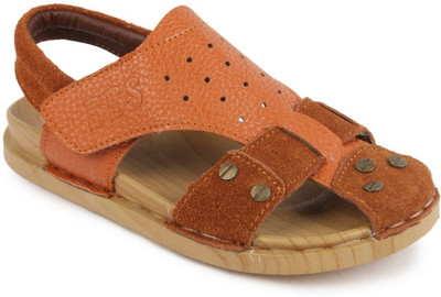 

N Five Boys & Girls Buckle Strappy Sandals(Brown