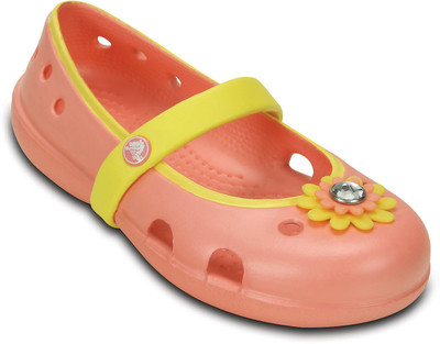 

Crocs Girls Slip-on Clogs(Orange, Black