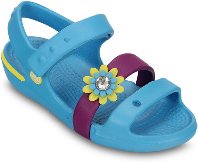 

Crocs Girls Slip-on Sports Sandals(Blue