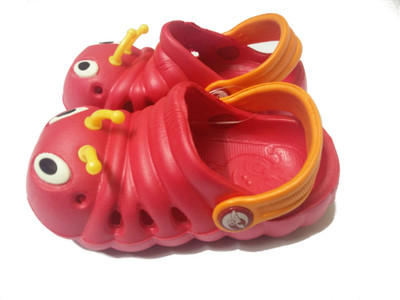 

Adore Boys & Girls Sling Back Clogs(Orange, Rosy red