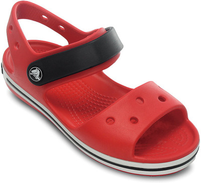 

Crocs Boys Slip-on Sports Sandals(Red, Black
