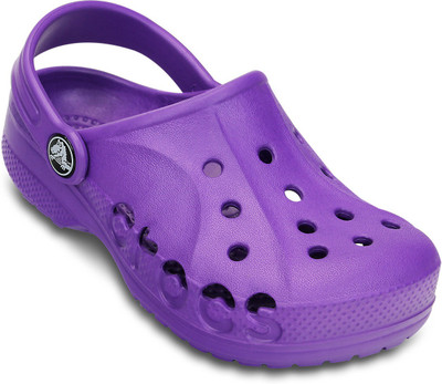 

Crocs Girls Slip-on Clogs(Purple, Neon purple