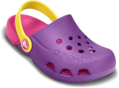 

Crocs Boys & Girls Slip-on Clogs(Purple, Black