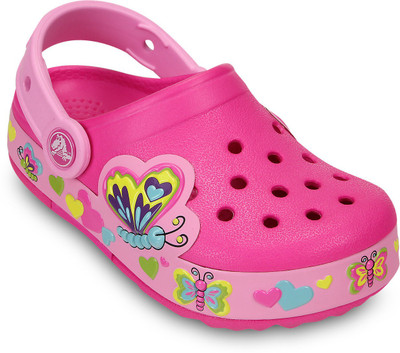 

Crocs Girls Slip-on Clogs(Pink, Black