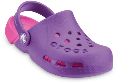 

Crocs Boys & Girls Slip-on Clogs(Purple, Black