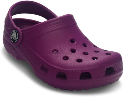 

Crocs Girls Slip-on Clogs(Purple, Black