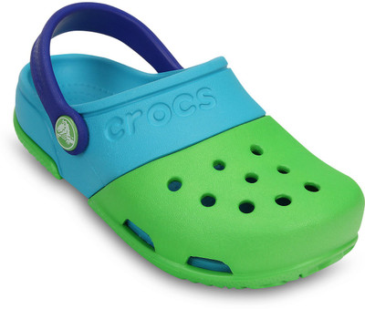 

Crocs Girls Slip-on Clogs(Green, Black