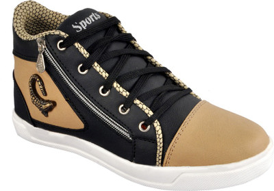 

Lee Grip Boys Lace Casual Boots(Black, Multicolor
