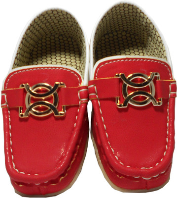 

WTdesign Boys & Girls Slip on Loafers(Red