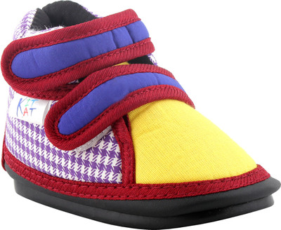 

kitkat Boys & Girls Velcro Casual Boots(Multicolor, Yellow
