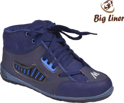 

Big Liner Boys Lace Sneakers(Blue