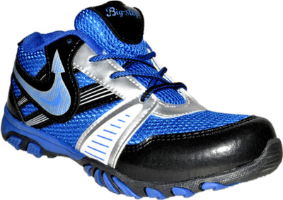 

Bigstep Boys & Girls Lace Running Shoes(Black