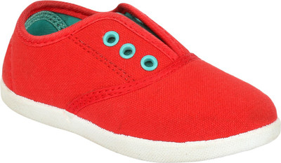 

Myau Boys & Girls Slip on Espadrilles(Red