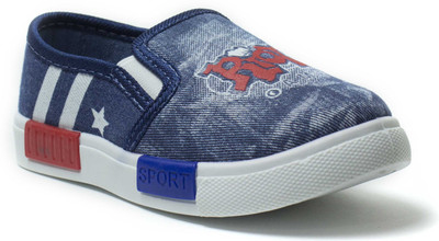

Phedarus Boys Slip on Sneakers(Dark Blue, Navy