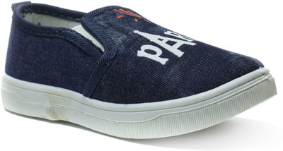 

Phedarus Boys Slip on Sneakers(Dark Blue, Navy