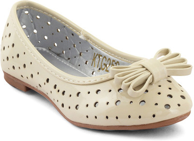 

KITTENS Girls Slip-on Mary Janes(Beige