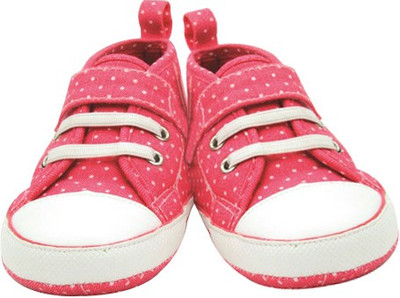 Playette Boys & Girls Slip on Sneakers(Pink