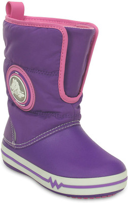 

Crocs Girls Slip on Casual Boots(Purple