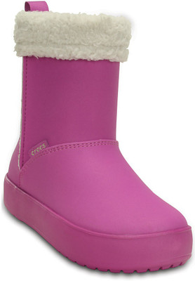 

Crocs Girls Slip on Casual Boots(Purple
