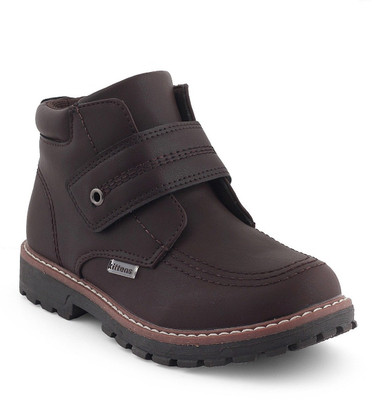

KITTENS Boys Lace Casual Boots(Brown