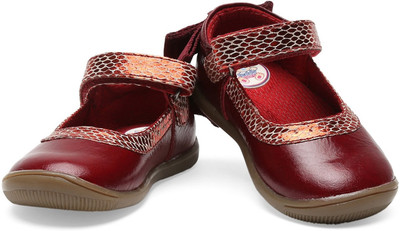 

Teddy Toes Girls Velcro Dancing Shoes(Red