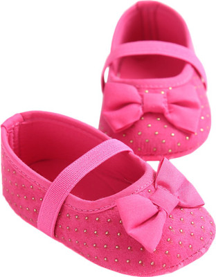 abdc kids Girls Strap Formal Boots(Pink