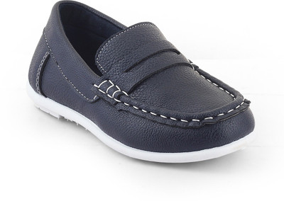 

KITTENS Boys Slip on Loafers(Dark Blue, Navy