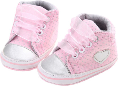 

abdc kids Girls Lace Casual Boots(Pink
