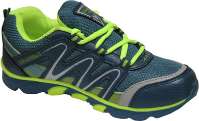 

Columbus Boys & Girls Lace Running Shoes(Multicolor, Cbssjr17-b. green p. green