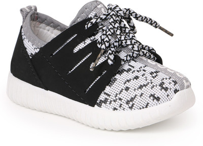 

N Five Boys & Girls Lace Casual Boots(White