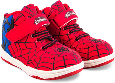 

Spiderman Boys Velcro Casual Boots(Red