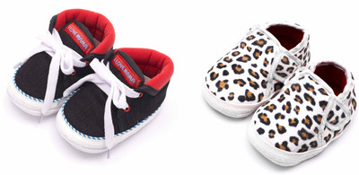 

Infano Boys & Girls Lace Sneakers(Multicolor, Black