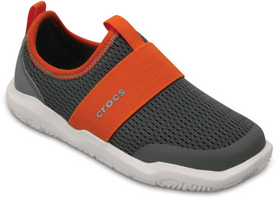 

Crocs Boys Slip on Sneakers(Grey