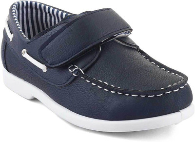

KITTENS Boys Slip on Moccasins(Dark Blue, Navy