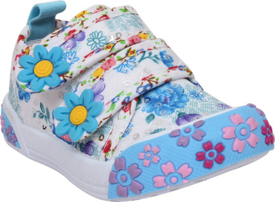 

Doink Girls Velcro Casual Boots(Blue
