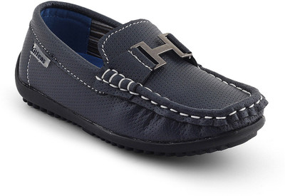 

KITTENS Boys Slip on Loafers(Dark Blue, Navy