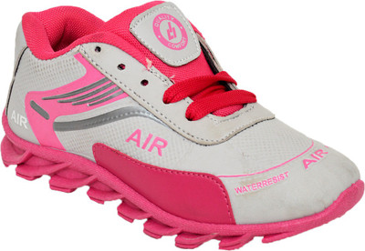 

BUNNIES Girls Lace Running Shoes(Pink