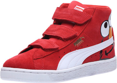 

Puma Boys Velcro Casual Boots(Red
